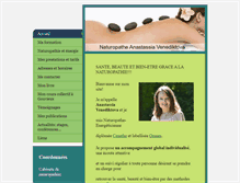 Tablet Screenshot of anastasia-naturopathe.fr